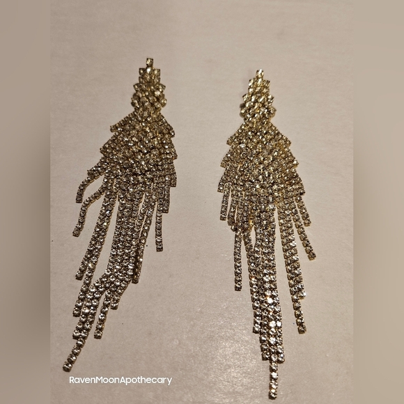 Large Dangle Earrings - Picture 1 of 5
